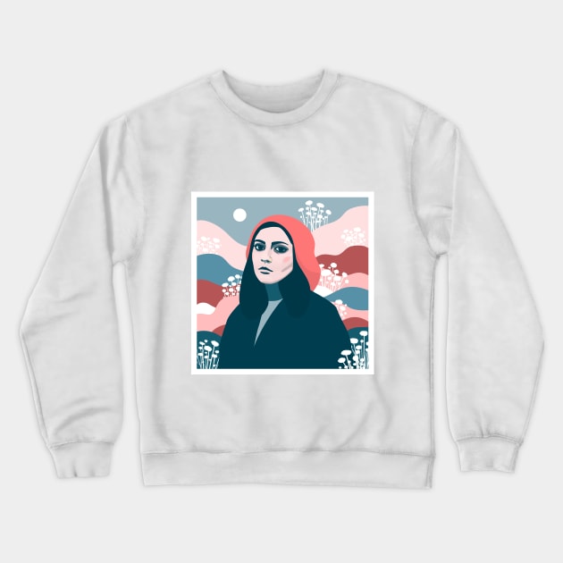 Lauren II Crewneck Sweatshirt by Nathan Watkins Design